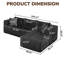 Canapé modulaire en L rembourré-1129833431-1129833427