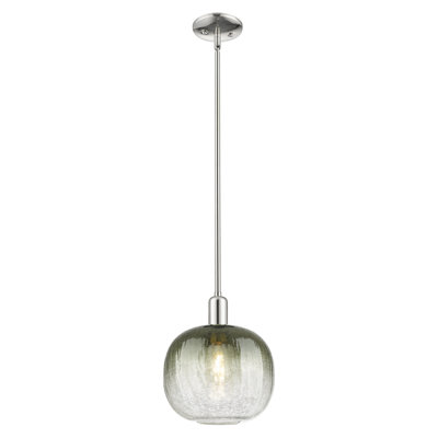 Downtown Urban - Brookhaven Sphere - 1 Light 10" Stem Hung Mini Pendant -  Shade