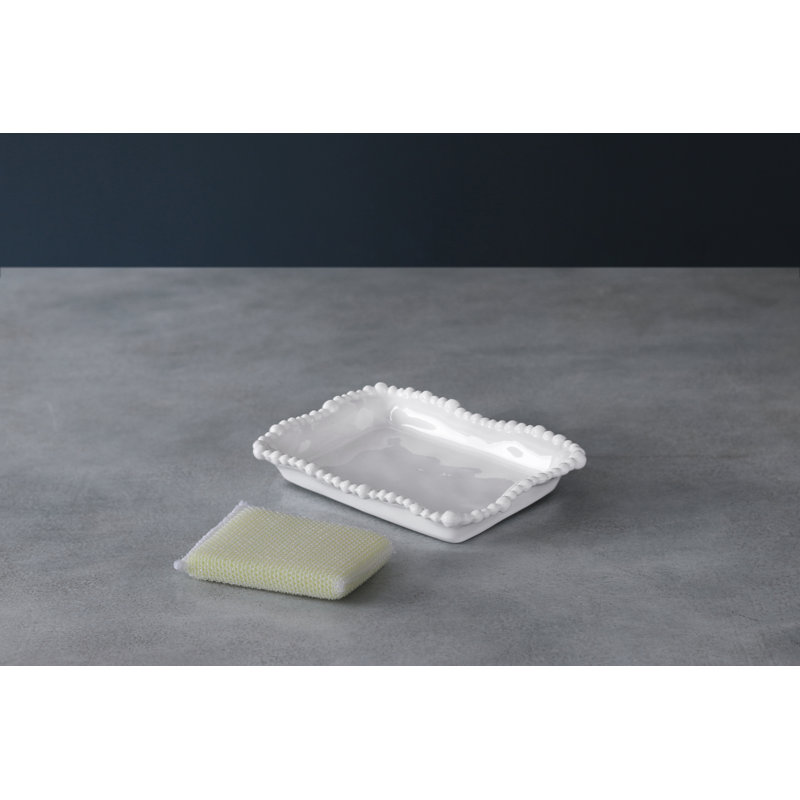 VIDA Alegria Kitchen Sponge Holder (White)