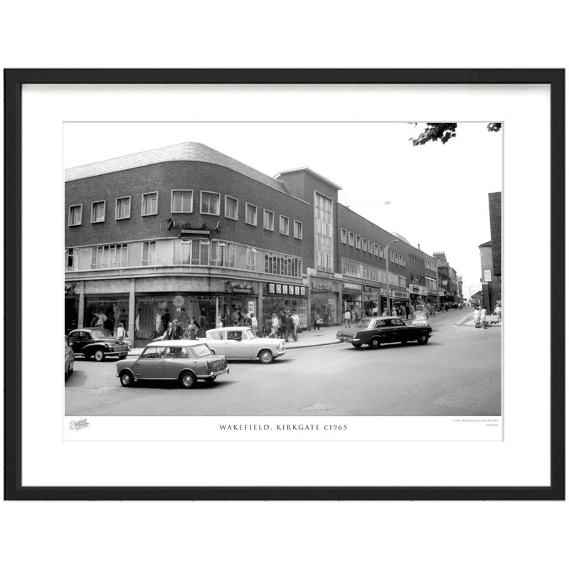 Wakefield, Kirkgate C1965 by Francis Frith - Single Picture Frame Print, 40cm H x 50cm W x 2.3cm D