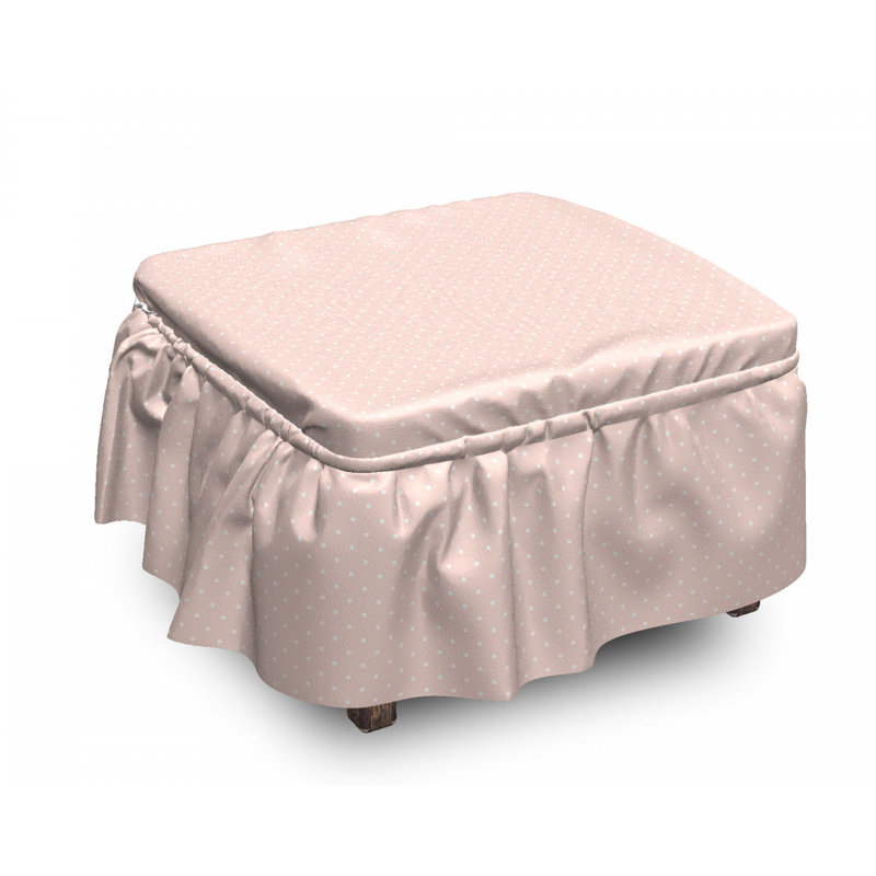 Housse pour repose-pieds plain