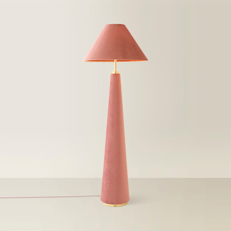 Heido 140cm Satin Traditional Floor Lamp