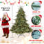 Arbre de Noël artificiel 7,5 pi pré-éclairé-1935822040