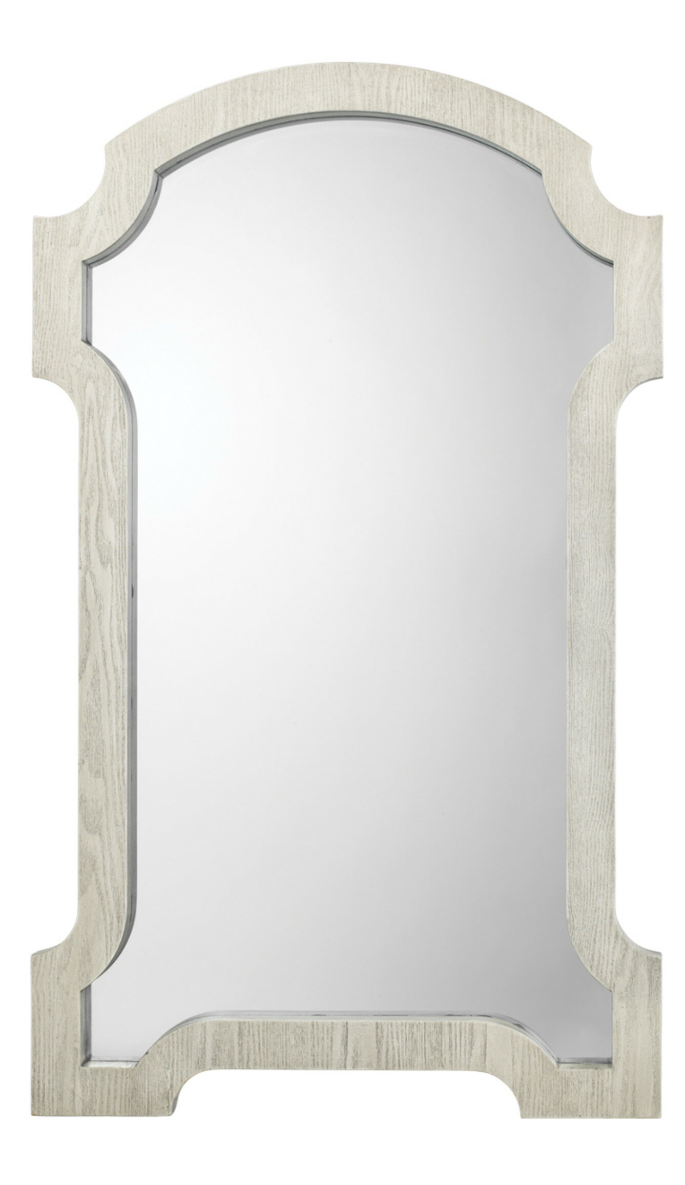 Estate Elevated Coastal American Traditional Accent Mirror