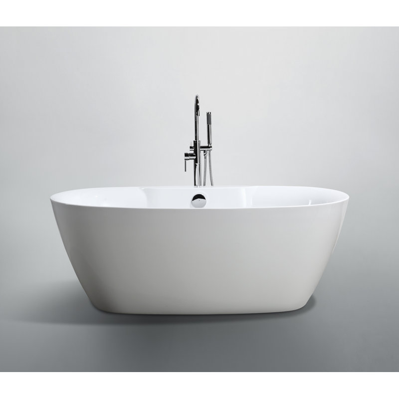 Baignoire de trempage autoportante 63 po. x 31 po. Pisa