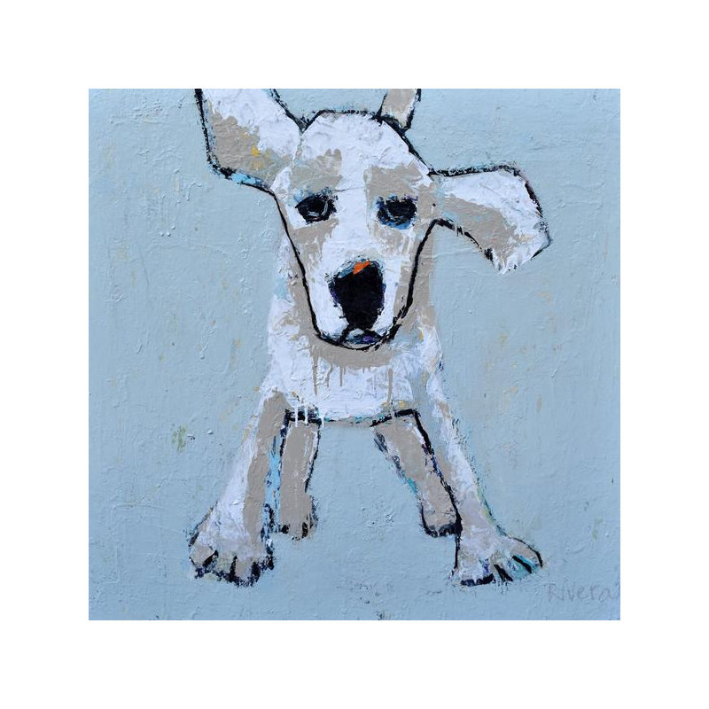 Michelle Rivera - Wrapped Canvas Painting, 45cm H x 45cm W x 3.81cm D