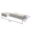Commode de rangement 3 tiroirs transitionnel Wapakoneta-1753093855