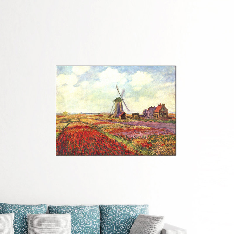 Claude Monet - Wrapped Canvas Painting, 60cm H x 80cm W x 1.8cm D