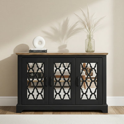 Buffet 3 portes avec tablettes réglables l 45,7 po Blaire
