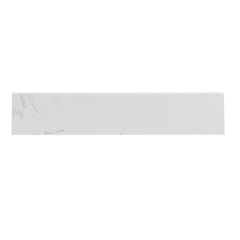 Altair 21 in. White Engineered Stone Vanity Sidesplash