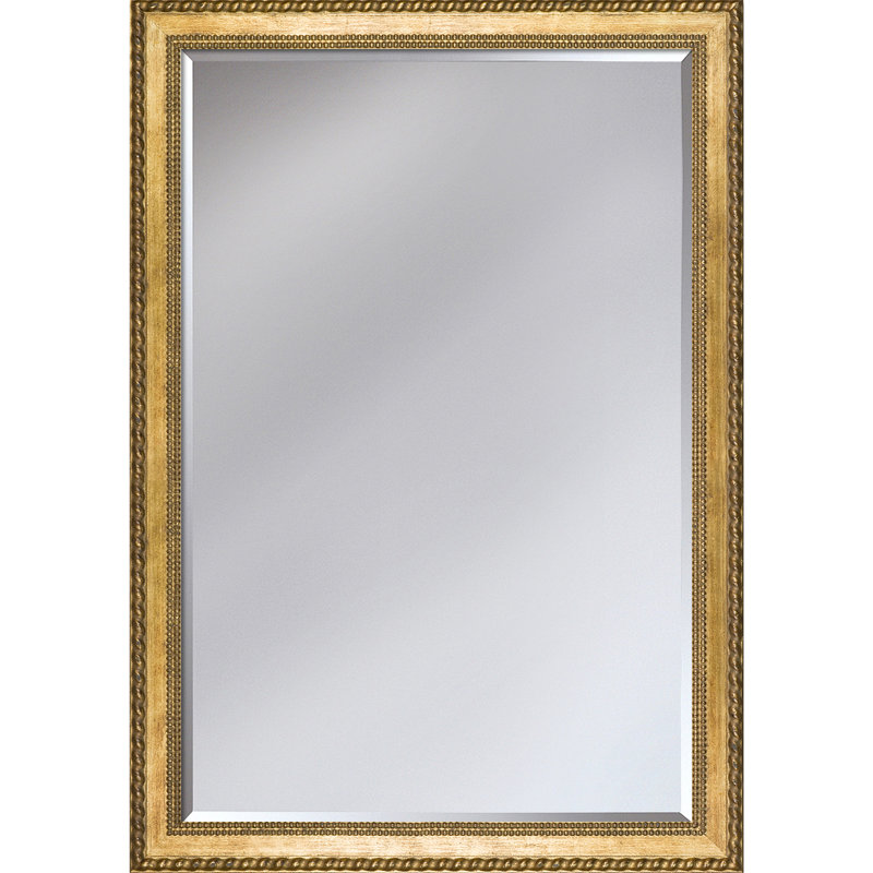 Goudou Solid Wood Rectangle Mirror