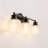 3-Light Dimmable Bowl Grid Glass Bathroom Vanity Light-2060722905