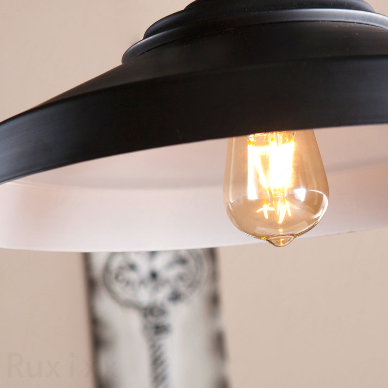 Lampe suspendue style industriel