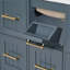 Meuble-lavabo 30 po avec lavabo encastré, portes à fermeture en douceur et tiroirs-662686920
