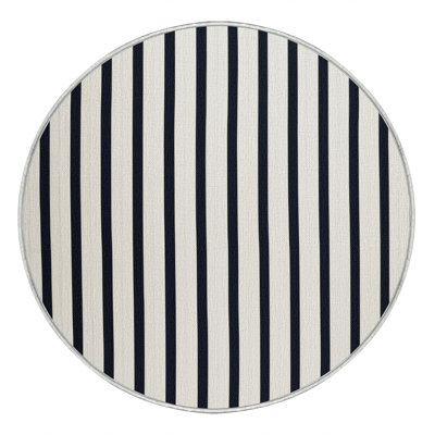 Washable Picket Fence Farm Area Rug
