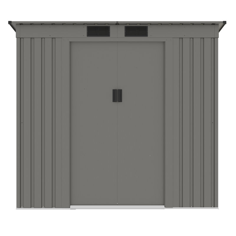 Antowine Dark Green, Grey Aluminium