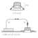 4" Square Recessed LED Panel Light