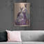 «Rabbits in Mauve» par Fab Funky, art mural en métal, 24 po x 36 po-863293542