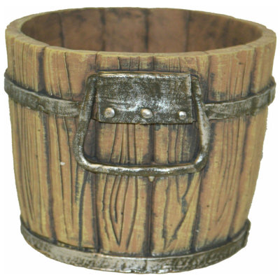 Clintwood Resin Bucket Flower Plant Pot