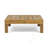 BRAVA X-BACK CORNER BENCH-L WITH COFFEE TABLE, RED