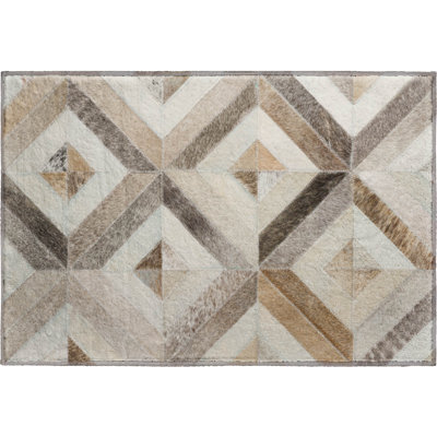 Premium Machine Washable Lewes AMF102 Gray Rug