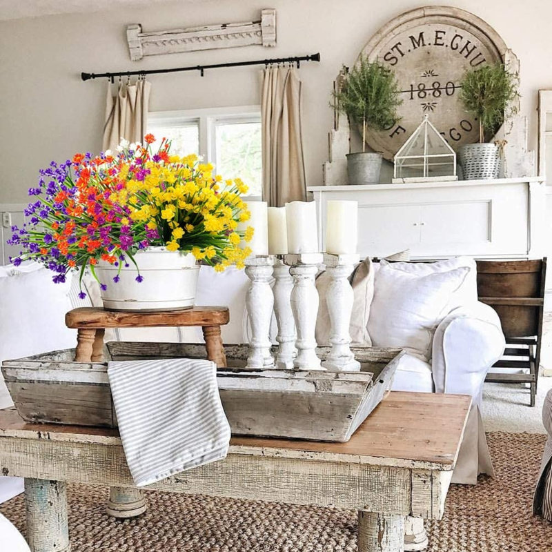 Mixed Assortment Arrangement, White