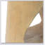 Table d'appoint creuse, texture semblable au bois, couleur naturelle-623609921