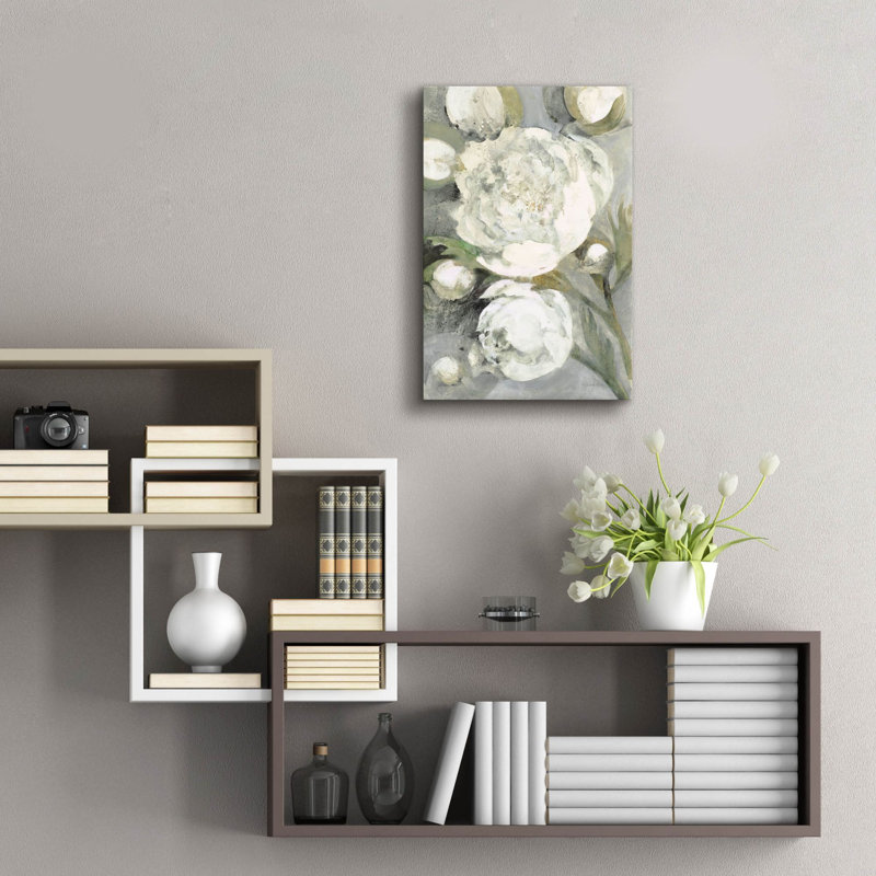 Art mural en verre Favorite Favorite Pivoines »par Albena Hristova, H 24 po x l 16 po x P 0,2 po