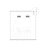 Bevil Steel Flush Mounted Sconce-1944330187