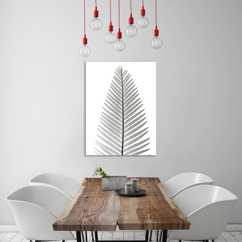 Tropical Fern II - Wrapped Canvas Print, 41 cm H x 30 cm W