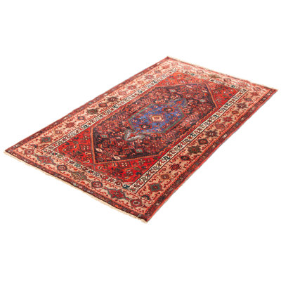 Tapis bleu marine Anadol unique en son genre 4 pi 3 po x 7 pi 0 po