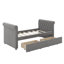 Lit de jour simple tapissier avec tiroirs, support en lattes de bois-1199996444