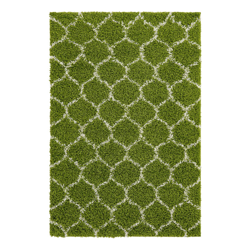 Geometric Indoor Rug, Rectangle 4' x 6'