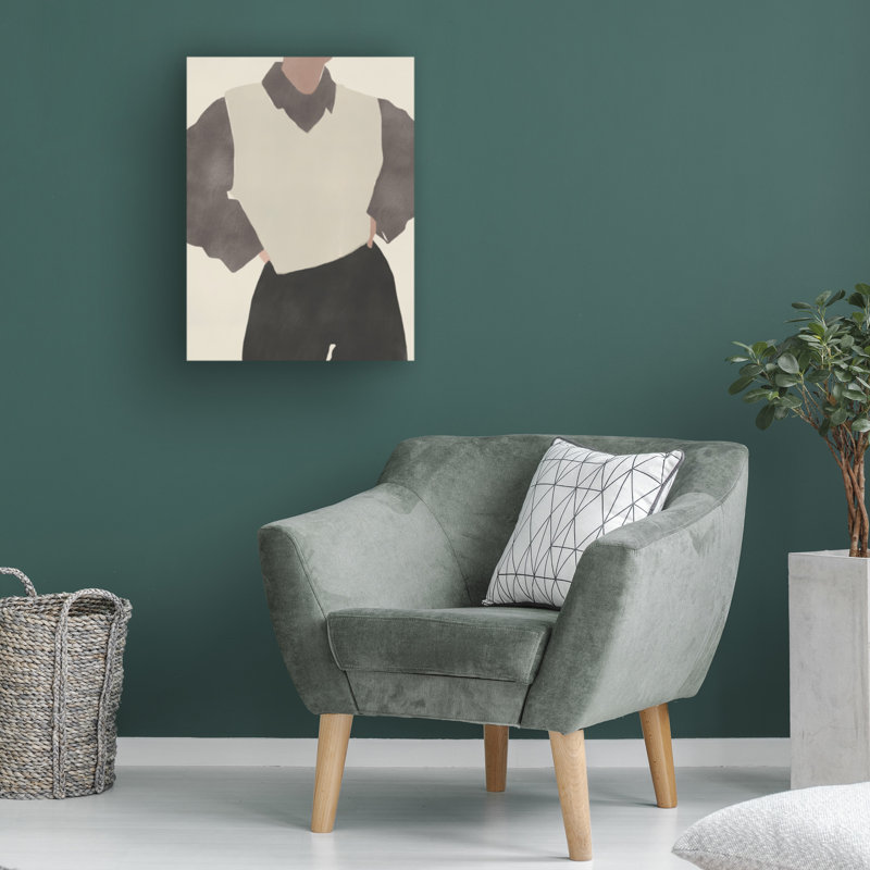 Art sur toile bolologien, petit doyen, H 35 po x l 47 po