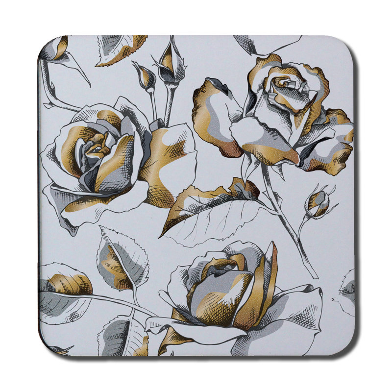 Square 6 Piece Coaster Set