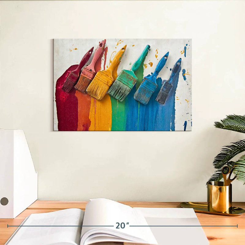 Pinceau Senne Rainbow, H 8 po x l 12 po