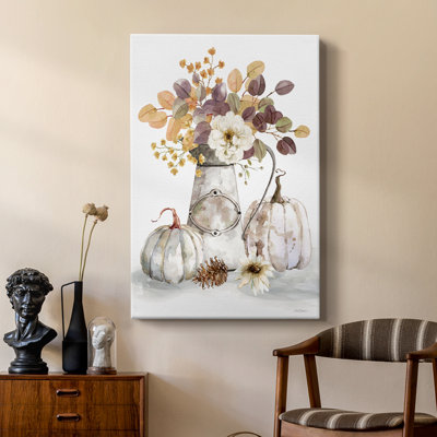 Autumn Arrangement II -Custom Wrapped Gallery Cavas
