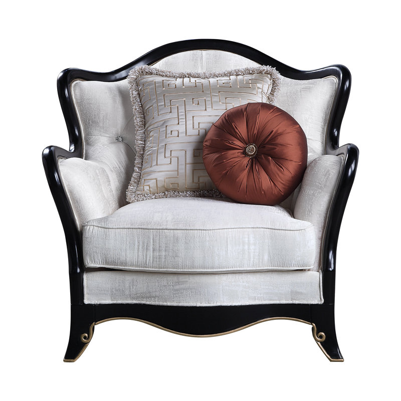 Chaise Nourmive, Grey Polyester Blend