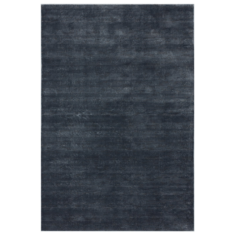 Tapis bleu marine Afrika, Rectangle 5 pi 3 po x 7 pi 5 po