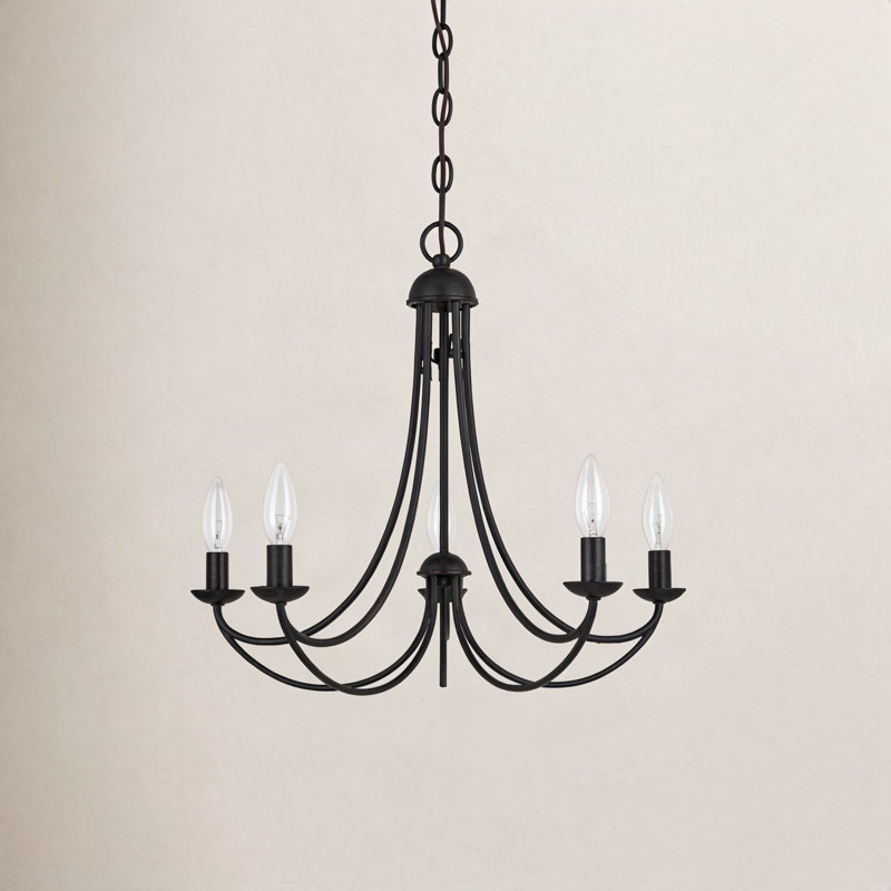 Aveline Drea Candle Style Classic Chandelier, 5 Light
