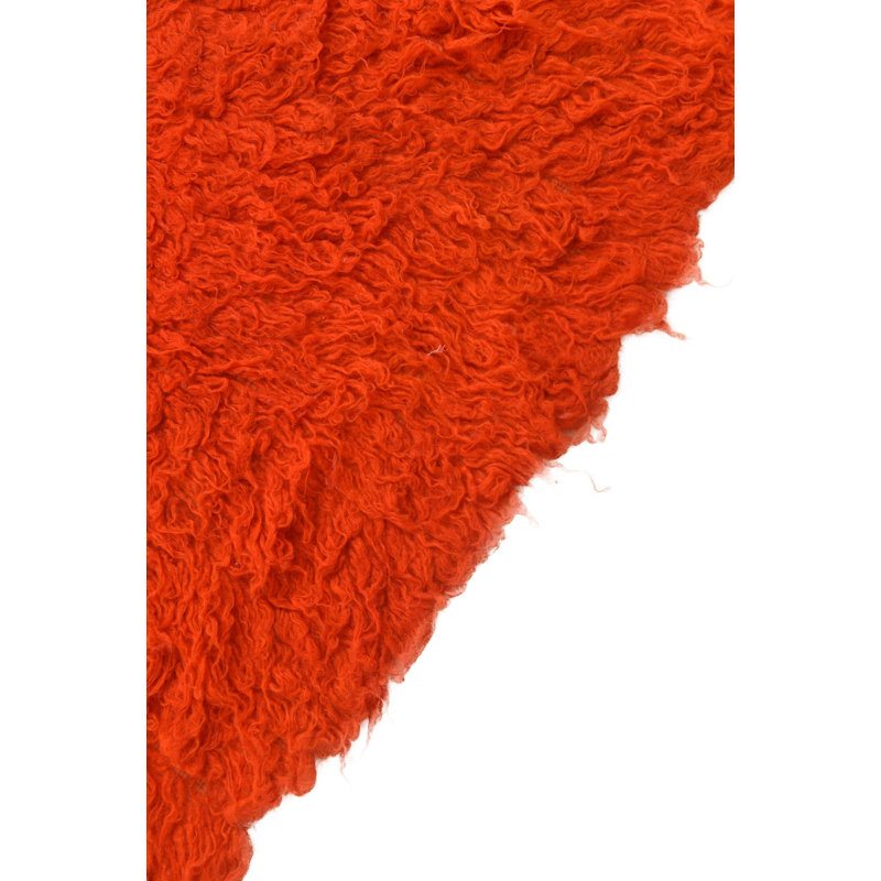 Tapis orange 4 x 6 Pinson