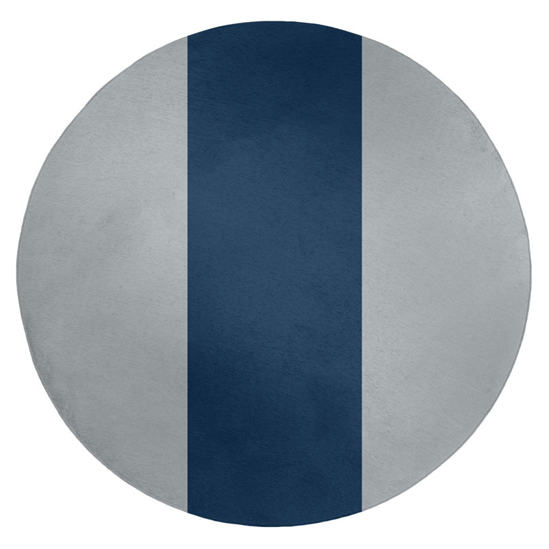 Chenille Indoor Rug, Round 5'