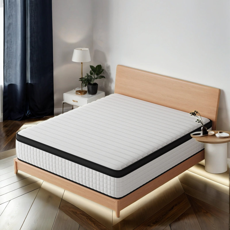 Matelas ferme ferme mi-ferme 12 po , Grand lit