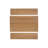 Strickler 6-Person Pine Solid Wood Dining Set-1983109143