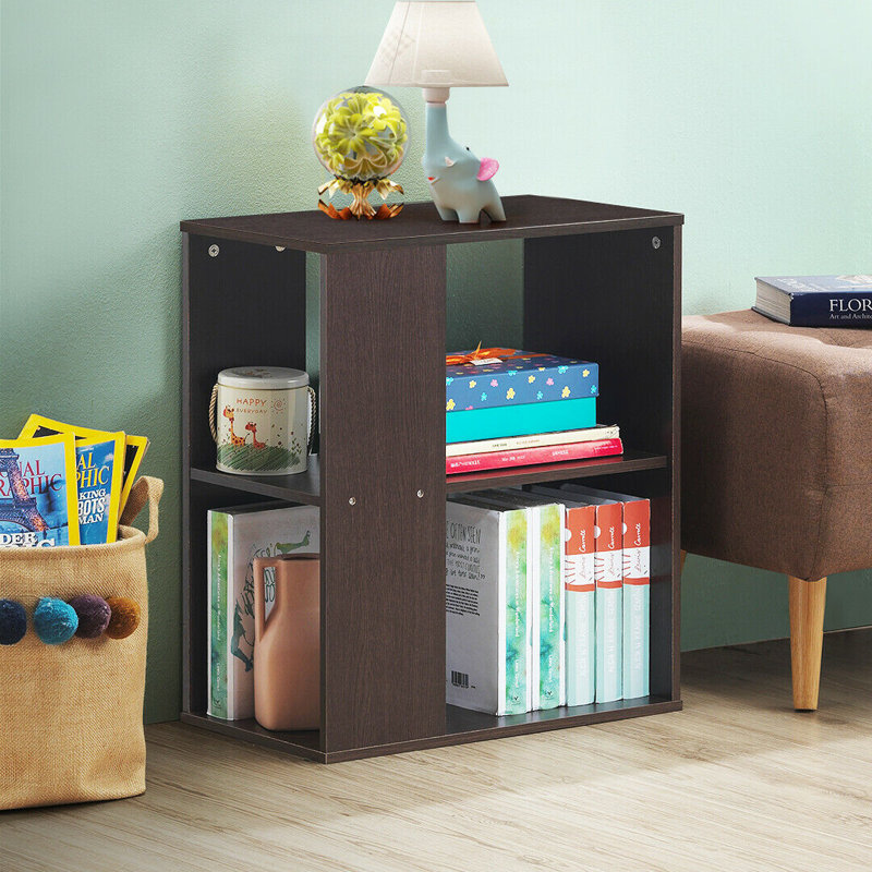 Table de chevet Mher, Brun, Ensemble de 2
