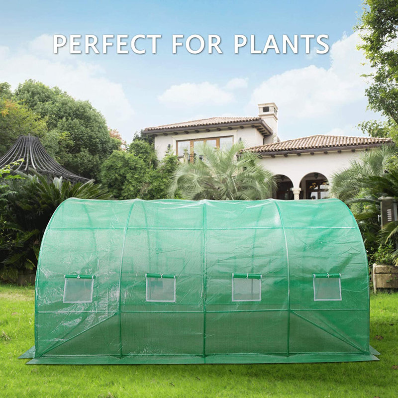 9.8' W x 13' D Hobby Greenhouse