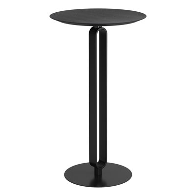 Derry Round Metal Base Dining Table