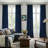 100% Blackout Curtains Linen Textured Solid Thermal Insulated Curtains & Drapes For Living Room Bedroom (50" Wide, Set Of 2)-550612725-558668438