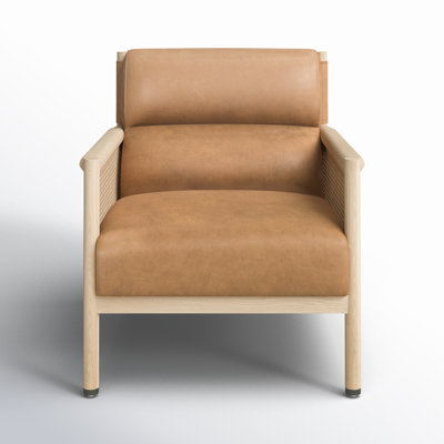 Paralimni Upholstered Wood Armchair by Birch Lane