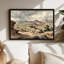 Tableau sur toile représentant un paysage vintage de canyon désertique avec des cavaliers-1700362868